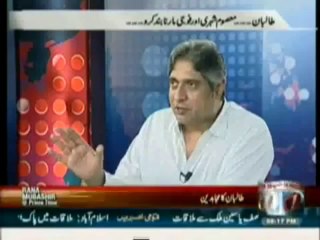 Rana Mubashir @ Prime Time -  4th October 2013