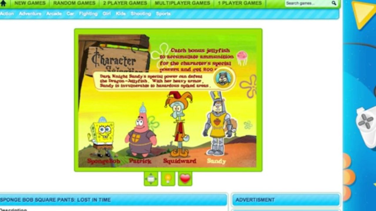Spongebob Lost in Time (2pg.com)