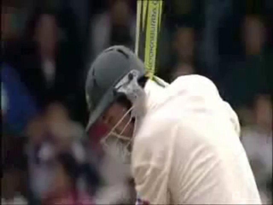 Ricky ponting Bleeding