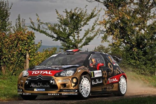 Sordo et Loeb se mettent en avant au Rallye de France - Citroën WRC 2013