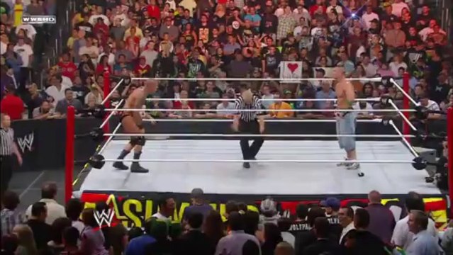 Brett DiBiase saves Randy Orton from John Cena
