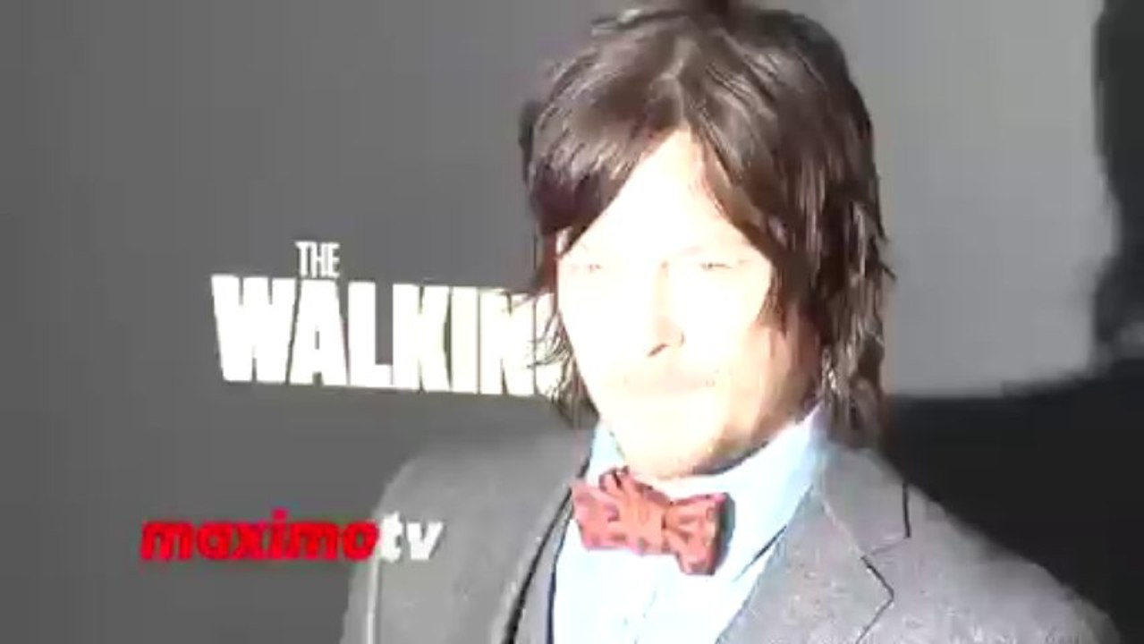 Norman Reedus The Walking Dead Season 4 PREMIERE