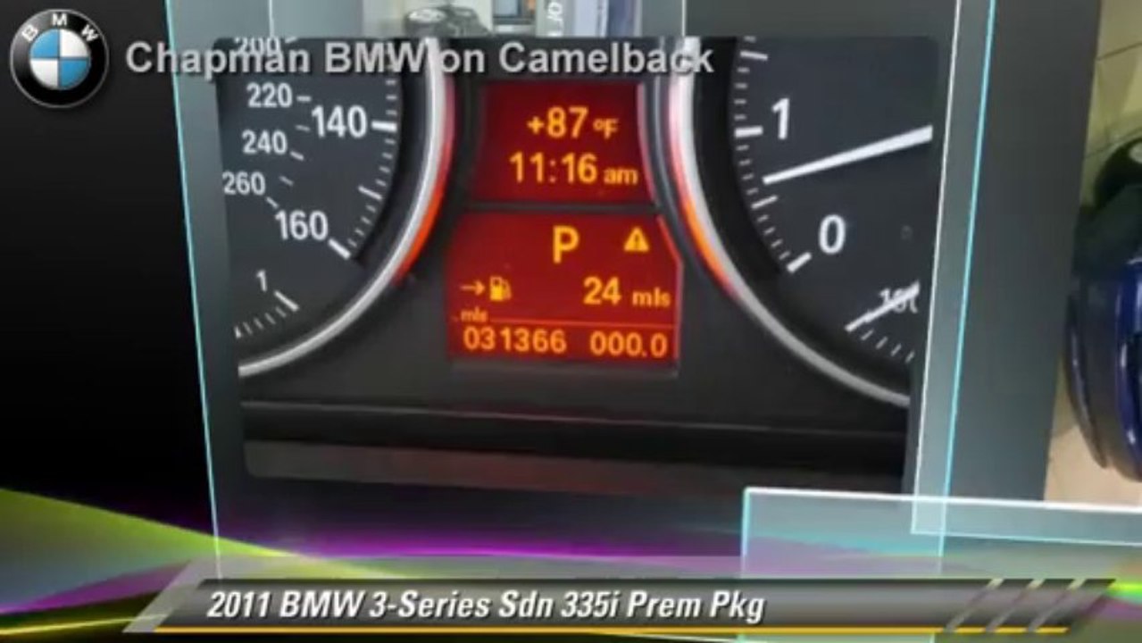 2011 BMW 3-Series Sdn 335i Prem Pkg - Chapman BMW on Camelback, Phoenix