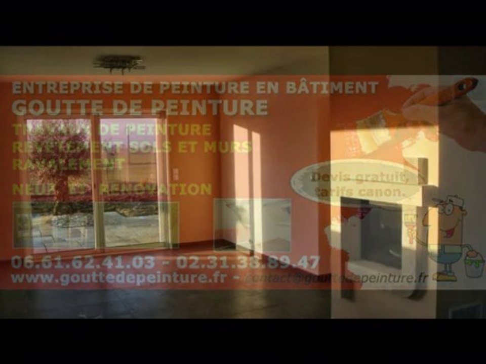 Entreprise Goutte de Peinture à Hérouville-st-clair - Caen - Artisan - Neuf et rénovation - Photos - www.gouttedepeinture.com