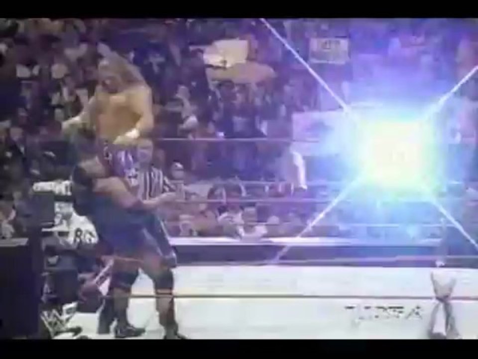 The Rock w/Shawn Michaels vs. Triple H w/Chyna