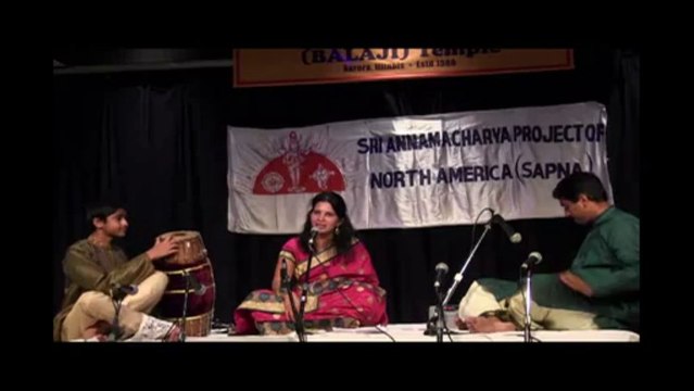 SAPNA 25TH ANNIVERSARY: LOCAL TALENT: FEATURED VOCALIST: JAYASHREE VENKATESH: PARIPURNA GARUDADRI