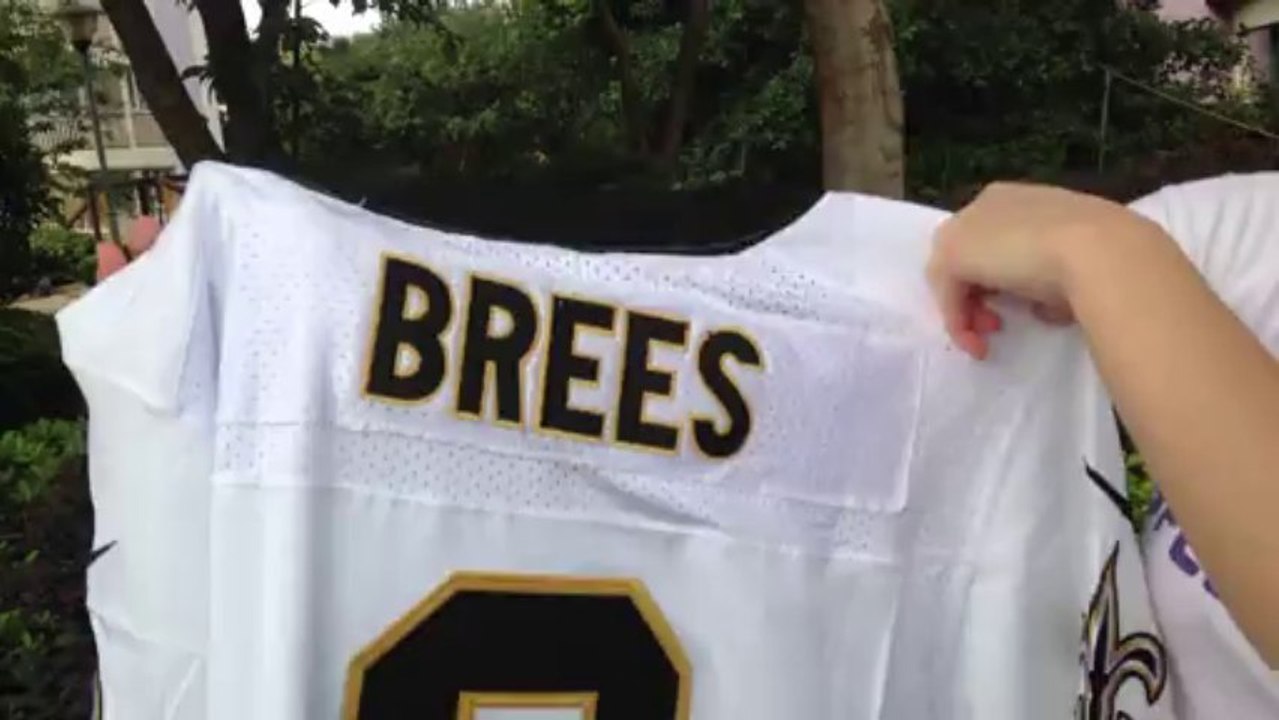 Youth Nike New Orleans Saints 9 Brees White Authentic on caps-sell.org/