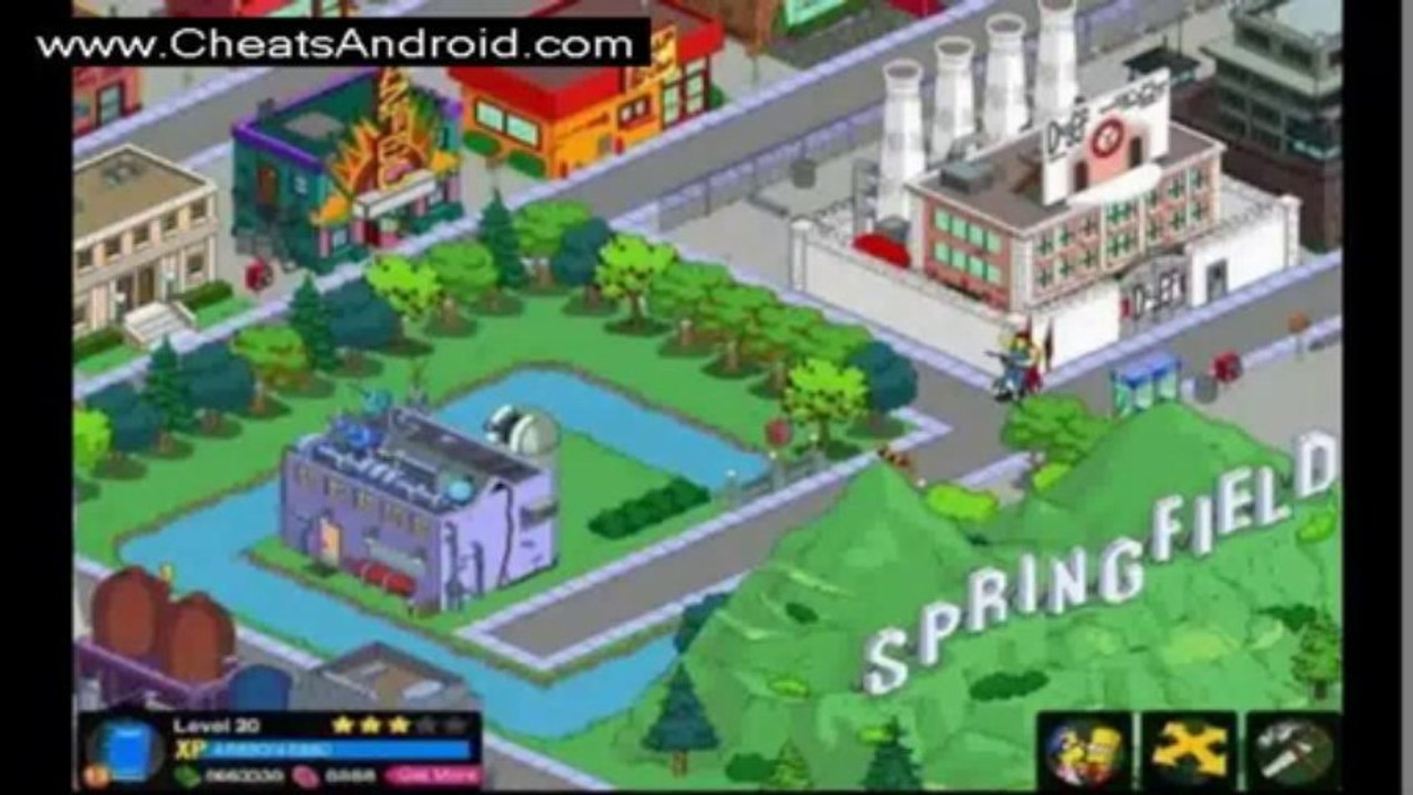 Simpsons Tapped out old items, donut hack Updated on  2013]
