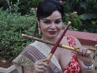 Kavita Verma In Vikram Phadnis Navratri Dress