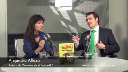 Alejandra Alloza, autora de 'Tacones en el banquillo'. 3-10-2013