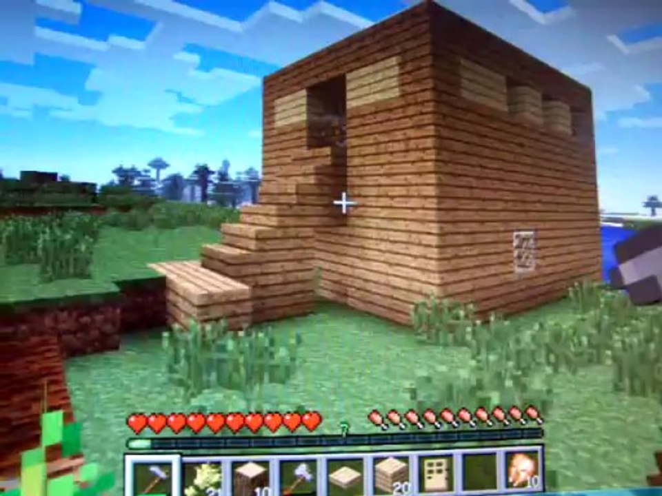 Minecraft de la construction, decouverte, chasse...