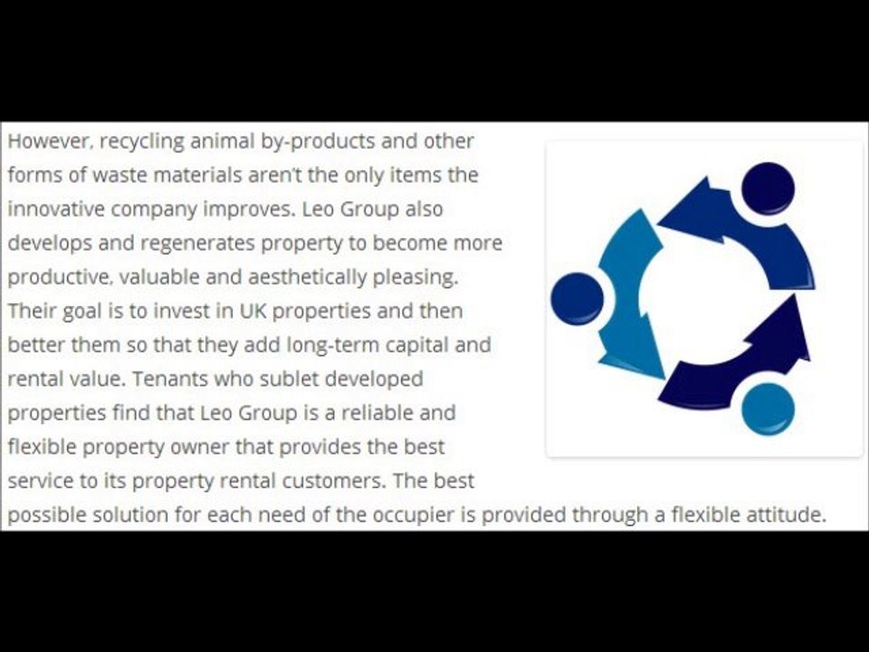 Leo Group Excels in Property Development and Regeneration as well as Waste   Management