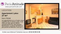 Appartement Studio à louer - Montmartre, Paris - Ref. 1755