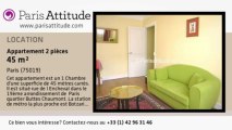 Appartement 1 Chambre à louer - Buttes Chaumont, Paris - Ref. 4361