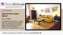 Appartement Studio à louer - Quartier Latin/St Michel, Paris - Ref. 6196