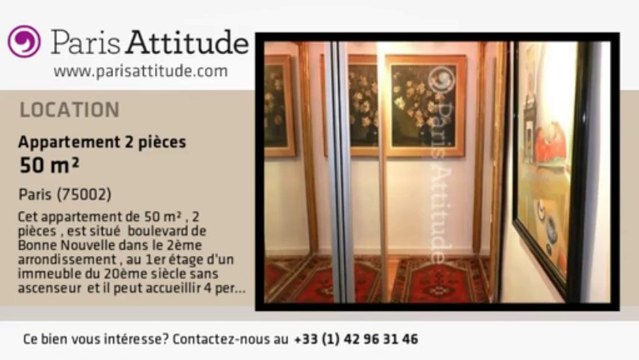 Appartement 1 Chambre à louer - Montorgueil, Paris - Ref. 8106