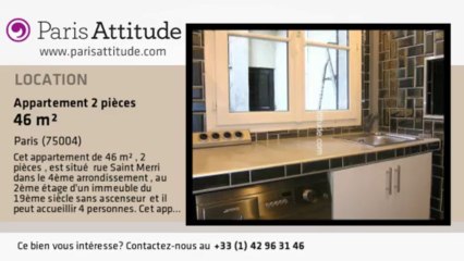 Appartement 1 Chambre à louer - Centre George Pompidou, Paris - Ref. 6661