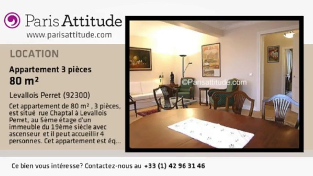 Appartement 2 Chambres à louer - Levallois Perret, Levallois Perret - Ref. 5684