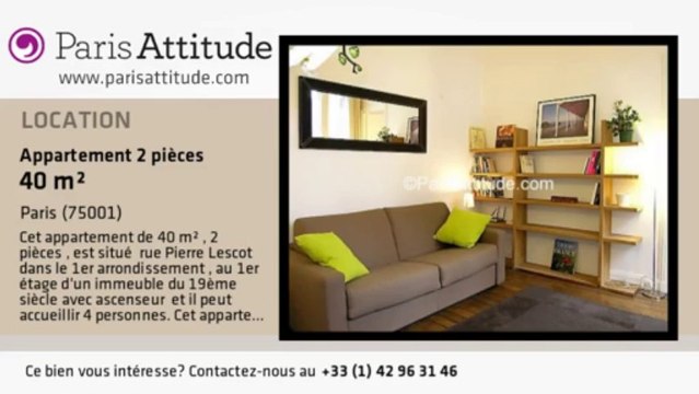 Appartement 1 Chambre à louer - Châtelet, Paris - Ref. 2878