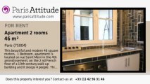 1 Bedroom Apartment for rent - Centre George Pompidou, Paris - Ref. 6661