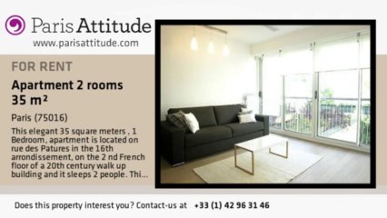1 Bedroom Apartment for rent - Maison de la Radio, Paris - Ref. 7434