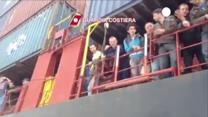 Rough weather hampers recovery efforts off Lampedusa