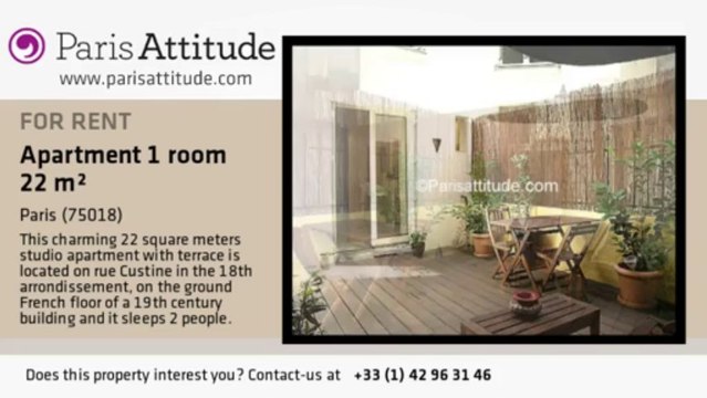 Studio Apartment for rent - Jules Joffrin - Mairie du 18ème, Paris - Ref. 1557