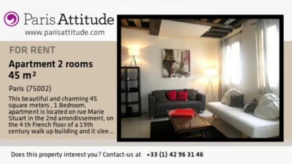 1 Bedroom Apartment for rent - Montorgueil, Paris - Ref. 6750