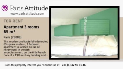 2 Bedroom Apartment for rent - Parc Monceau, Paris - Ref. 7679
