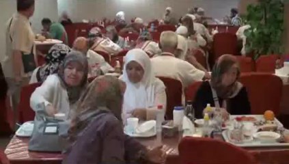 Türk hacı adaylarına özel menü