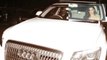 Alia Bhatt snapped with her Audi car in Bandra Mumbai