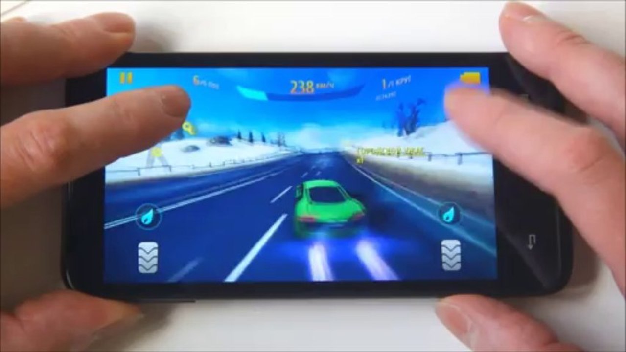 Highscreen Alpha R - демонстрация работы