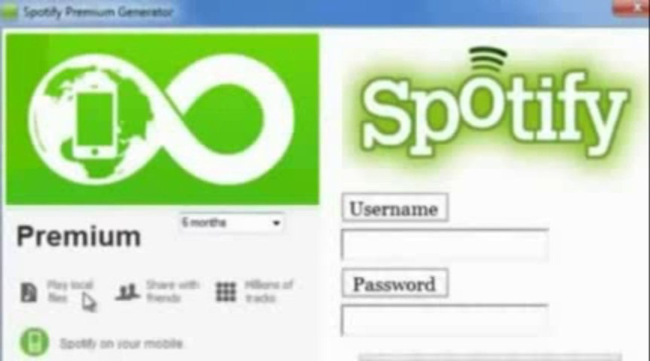 Générateur De Code Spotify [Octobre 2013]