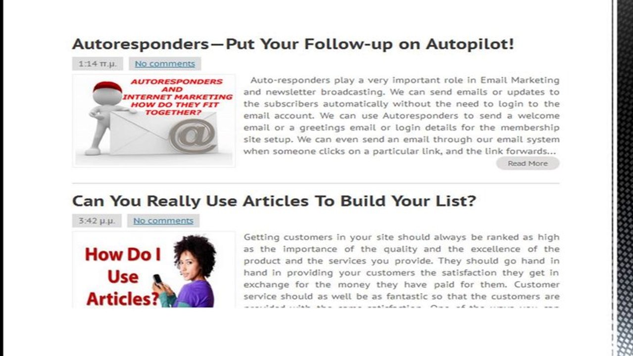 Can You Really Use Articles To Build Your List ?