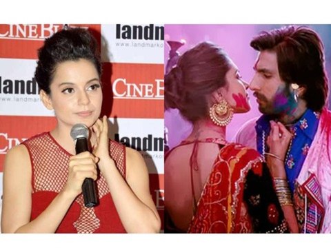 Kangana Ranaut Reacts To Ranveer Singh, Deepika Padukone's Ramleela