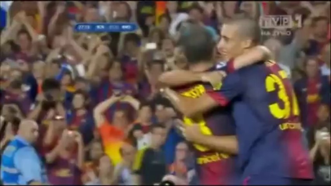 FC Barcelona - Real Madryt 3:2 (23.08.2012) Superpuchar Hiszpanii - 1. mecz