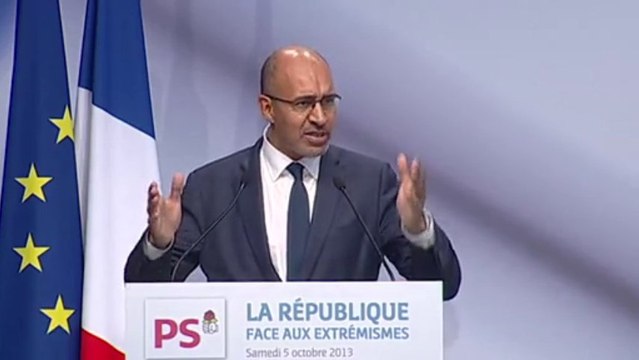 Harlem Desir au Forum «La République face aux extrémismes»