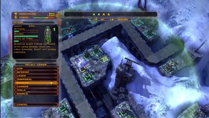 Xbox 360 - Defense Grid - Stage 9 - Flight Plan