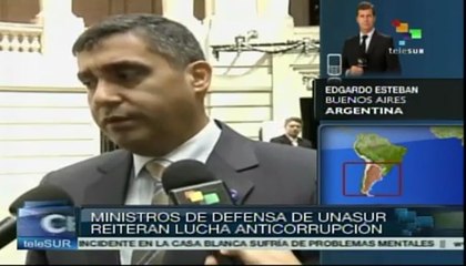 Ministros de Unasur acordaron avanzar contra el lavado de dinero