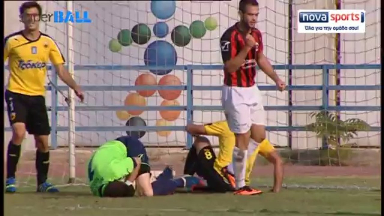 ΑΟ Περιστερίου-ΑΕΚ: 0-0 (highlights)