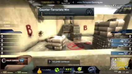 Ubitzhigh vs Relapse 1ere demi Elysium Gaming Qualifier#4