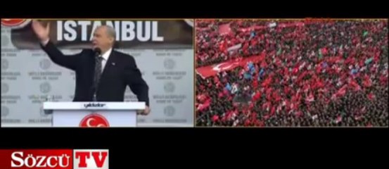Binlerce kişi Bahçeli ile Andımızı okudu!