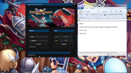 [NEW] Knights and Dragons Hack \ Pirater [FREE Download]