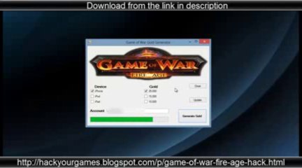 ▶ Game of War Fire Age Hack $ Pirater [FREE Download] October 2013 Update