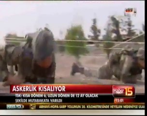 Askerlik Düşüyor TSK Onayladı - www.GundemRize.com