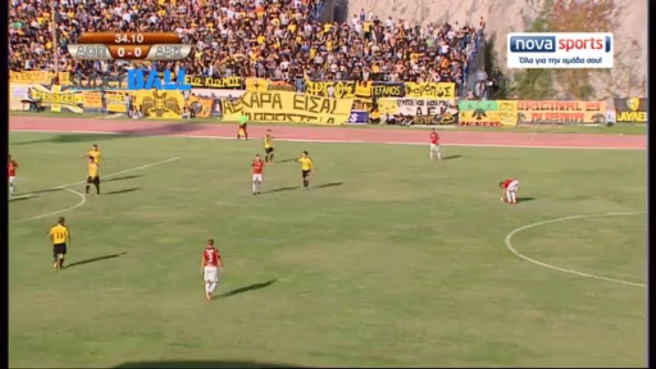 ΑΟ Περιστερίου-ΑΕΚ: 0-0 (highlights HD)