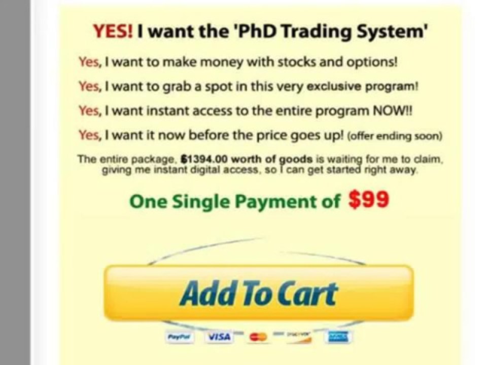 Phd Trading System DOWNLOAD 