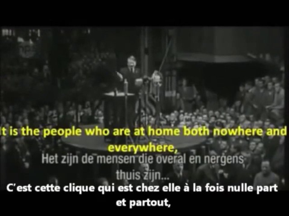 Parallèle entre Soral et Hitler.