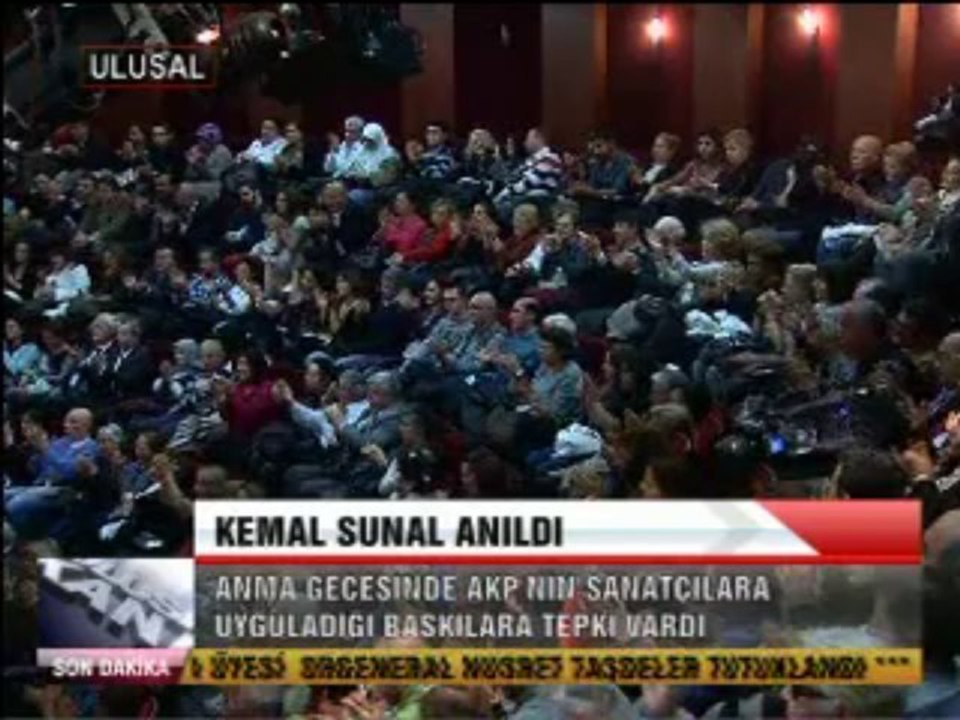 KEMAL SUNAL ANILDI