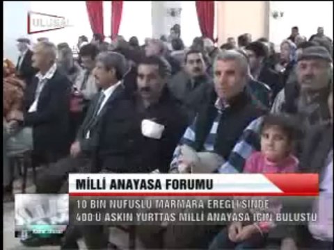 MİLLİ ANAYASA FORUMU 93 TOPLANTISI